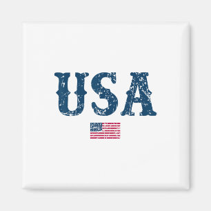 Usa United States Of America American Flag July 4t Magnet