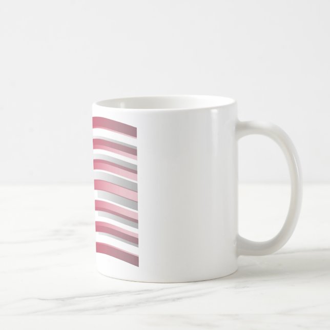 USA Unites: Stripes & Stars in Bold Design Coffee Mug (Right)