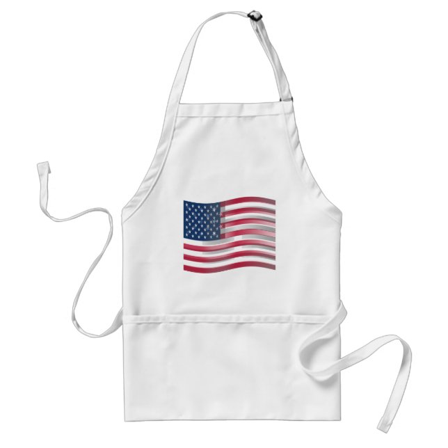 USA Unites: Stripes & Stars in Bold Design Standard Apron (Front)