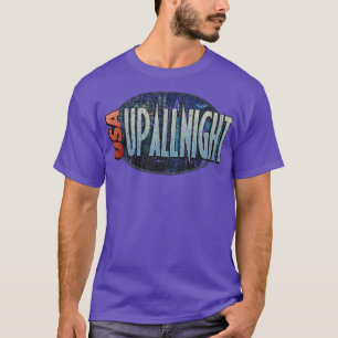 USA Up All Night 1989 T-Shirt