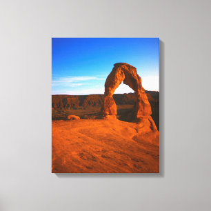 USA, Utah, Arches National Park, Delicate Arch Canvas Print