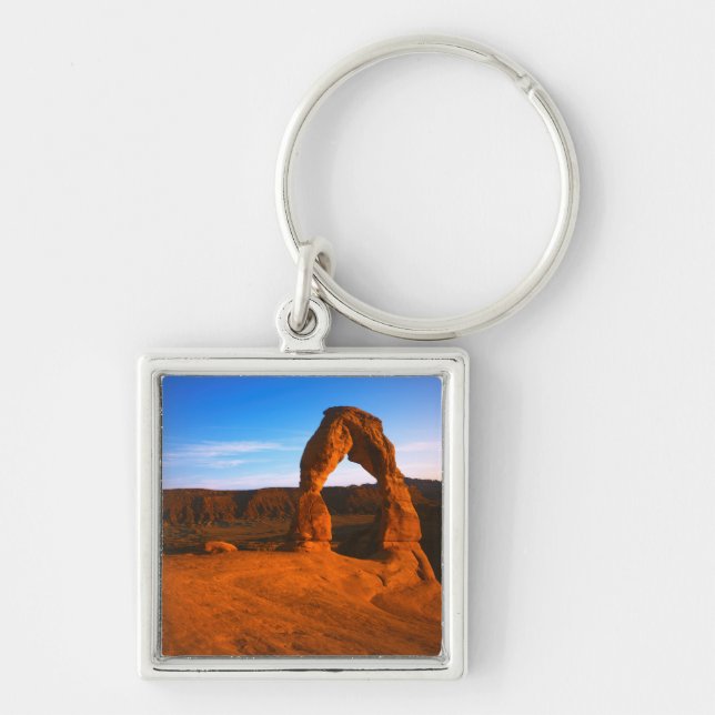 USA, Utah, Arches National Park, Delicate Arch Key Ring (Front)