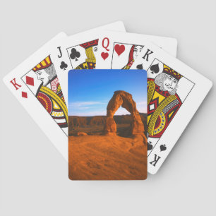 USA, Utah, Arches National Park, Delicate Arch Playing Cards