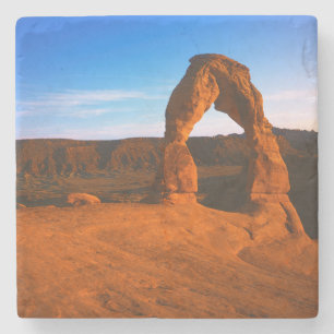 USA, Utah, Arches National Park, Delicate Arch Stone Coaster