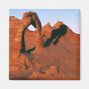 USA, Utah, Arches NP. Delicate Arch is one of Magnet