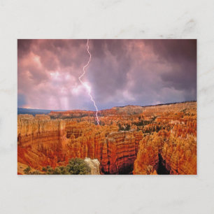 USA, Utah, Bryce Canyon National Park Postcard