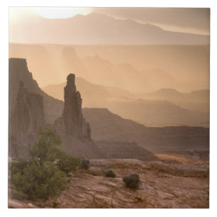 USA; Utah; Canyonlands National Park. View of Tile
