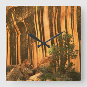 USA, Utah, Capitol Reef National Park Square Wall Clock