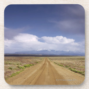 USA, Utah, Dirt road crossing landscape Coaster
