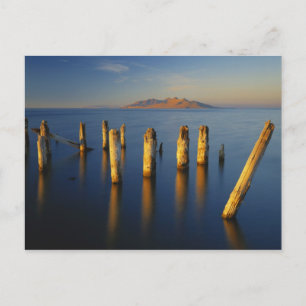 USA, Utah, Great Basin, Saltair, Great Salt Postcard