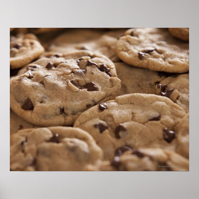 USA, Utah, Lehi, Chocolate cookies Poster (Front)
