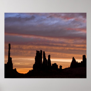 USA, Utah, Monument Valley National Park. 2 Poster