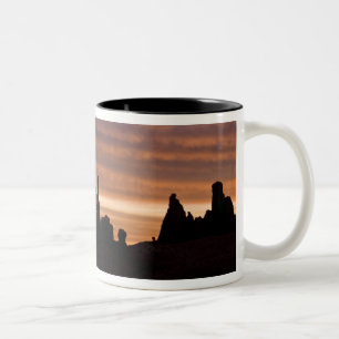 USA, Utah, Monument Valley National Park. 2 Two-Tone Coffee Mug