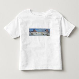 USA, Utah, Monument Valley. Sagebrush shows Toddler T-Shirt
