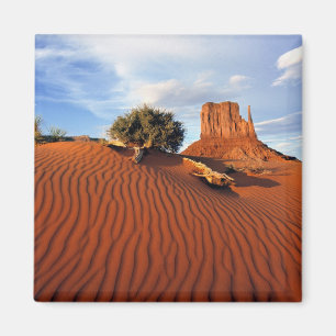 USA, Utah, Monument Valley. Wind creates Magnet