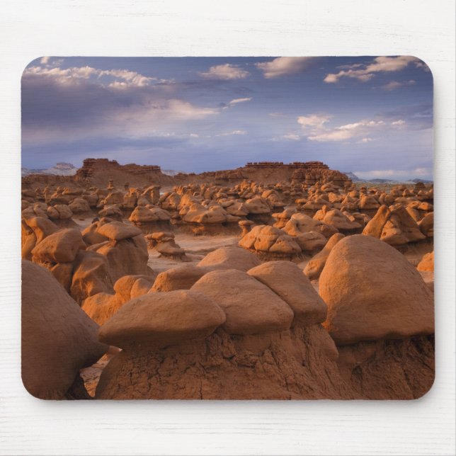USA; Utah. View of Goblin Valley State Park at Mouse Mat (Front)