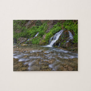 USA, Utah, Zion National Park.  Big Springs in Jigsaw Puzzle
