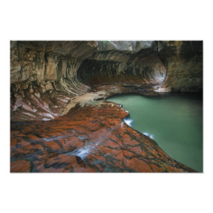 USA, Utah, Zion National Park. Scenic from 3 Photo Print