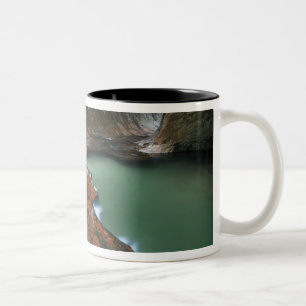 USA, Utah, Zion National Park. Scenic from 3 Two-Tone Coffee Mug