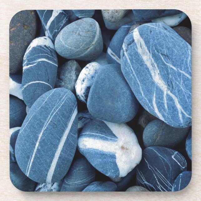 USA, Vermont, Lake Champlain, Stones Coaster (Front)