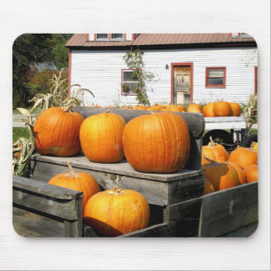 USA, Vermont. Pumpkins Mouse Mat
