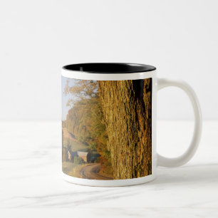 USA, Vermont, south Woodstock, Jenne Farm at Two-Tone Coffee Mug