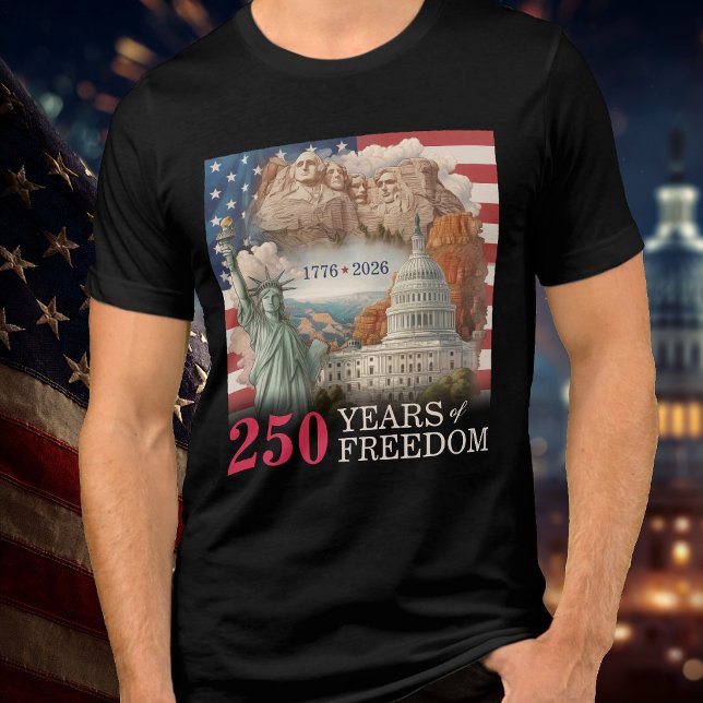 USA Vintage America's Semiquincentennial 250 Years T-Shirt (USA Vintage America's Semiquincentennial 250 Years T-Shirt)