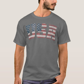 Usa Vintage Flag vintage T-Shirt