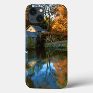 USA, Virginia, Blue Ridge Parkway, Mabry Mill iPhone 13 Case