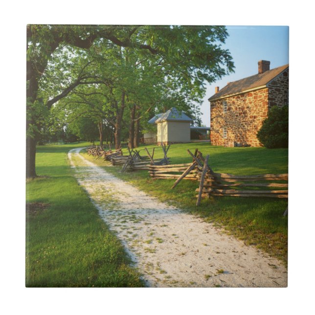USA, Virginia, Fairfax County, Sully Plantation Tile (Front)