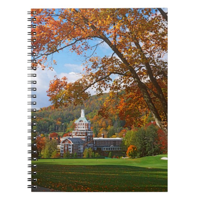 USA, Virginia, Hot Springs, The Homestead Notebook (Front)