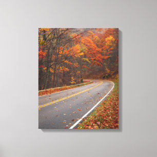 USA, Virginia, Shenandoah National Park, Skyline Canvas Print