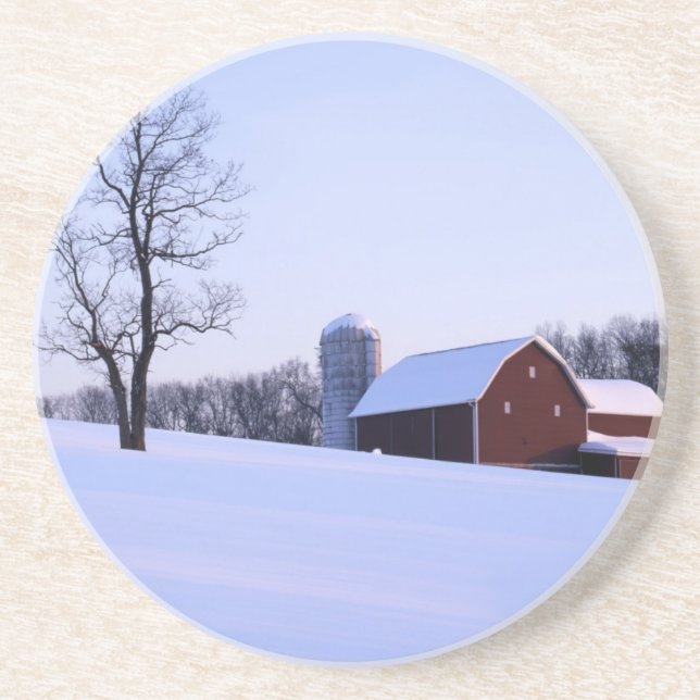 USA, Virginia, Shenandoah Valley, Barn Coaster (Front)