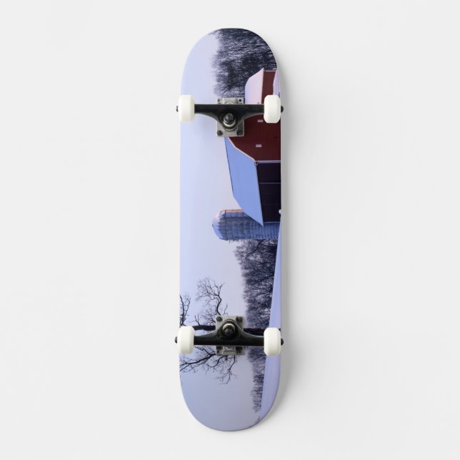 USA, Virginia, Shenandoah Valley, Barn Skateboard (Front)