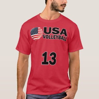 USA Volleyball 13 Tshirt Design