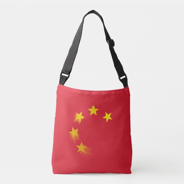 USA vs. CHINA / CHINA Crossbody Bag (Front)