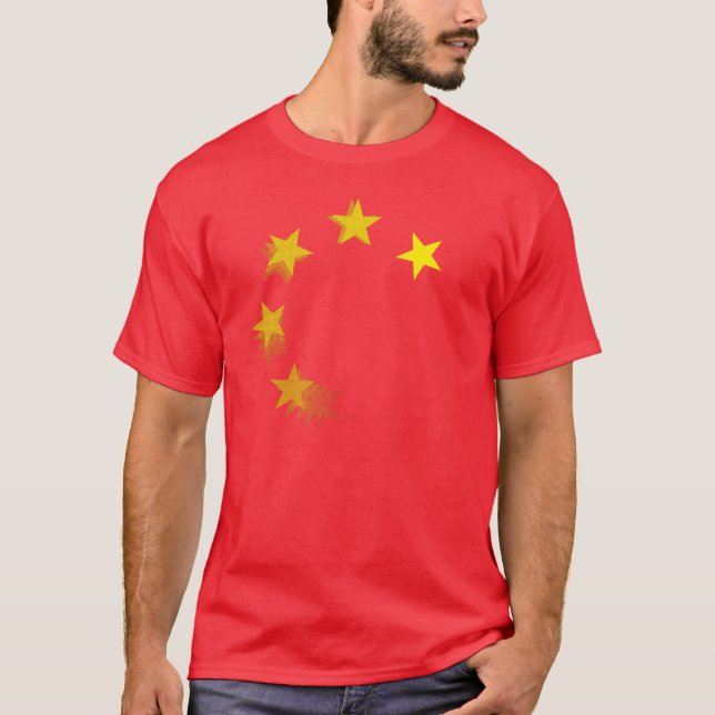 USA vs. CHINA / CHINA T-Shirt (Front)