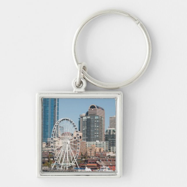 USA, Wa, Seattle. Argosy Harbour Cruise Boat Key Ring (Front)
