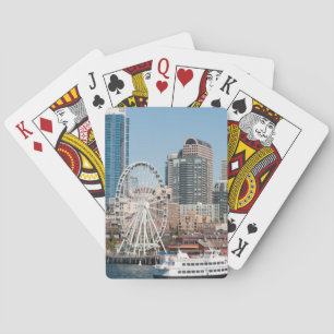 USA, Wa, Seattle. Argosy Harbour Cruise Boat Playing Cards