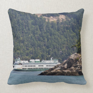 USA, WA. Washington State Ferries Cushion