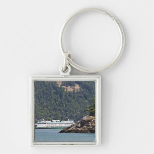 USA, WA. Washington State Ferries Key Ring