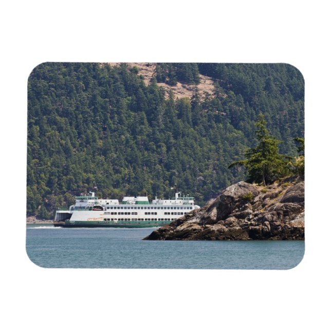 USA, WA. Washington State Ferries Magnet (Horizontal)