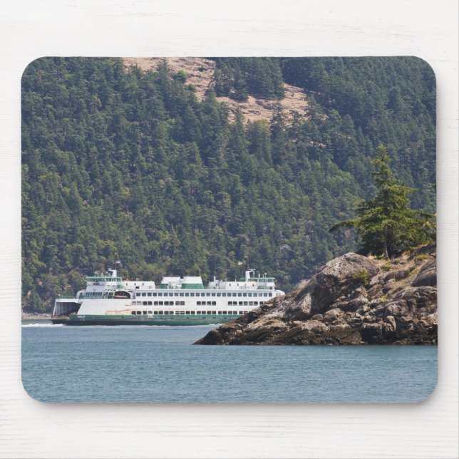 USA, WA. Washington State Ferries Mouse Mat (Front)