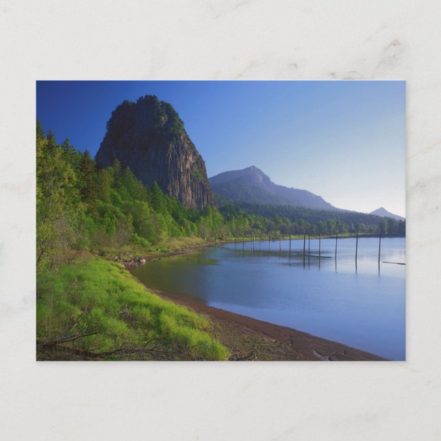 USA, Washington, Beacon Rock State Park, Beacon Postcard (Front)