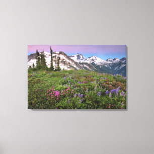 USA, Washington, Cascade Mountains, North Canvas Print