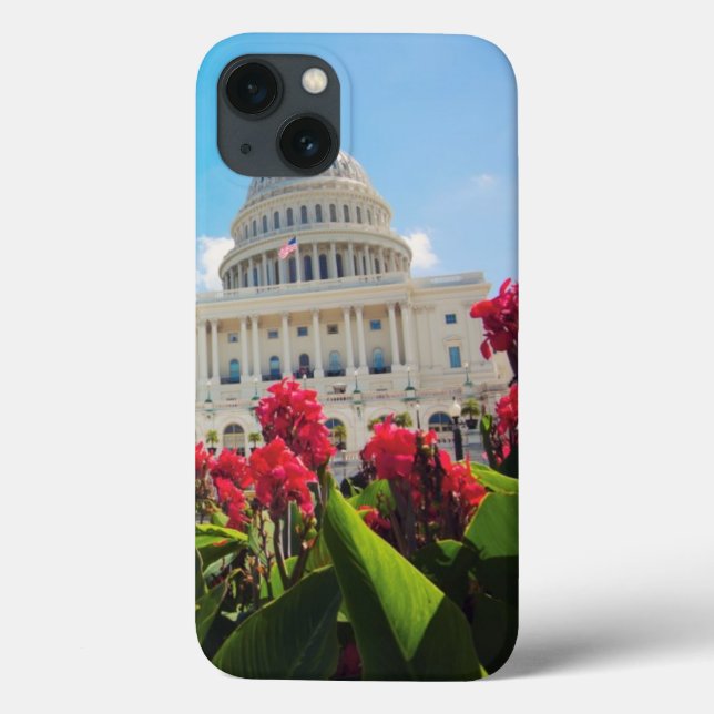 USA, Washington DC, Capitol Building Case-Mate iPhone Case (Back)