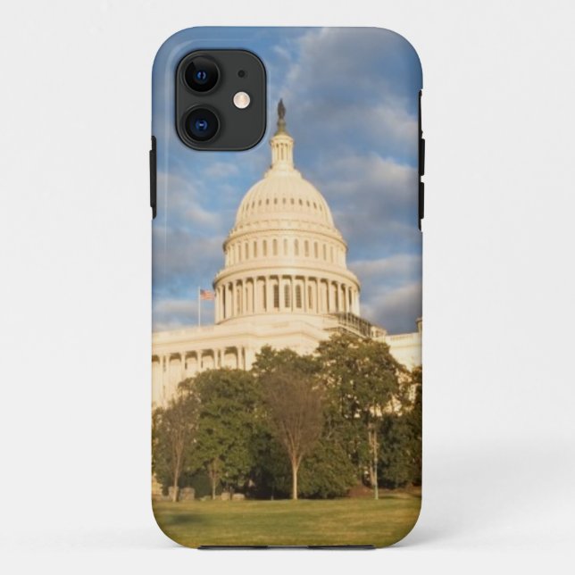 USA, Washington DC, Capitol building Case-Mate iPhone Case (Back)
