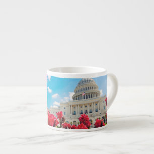 USA, Washington DC, Capitol Building Espresso Cup