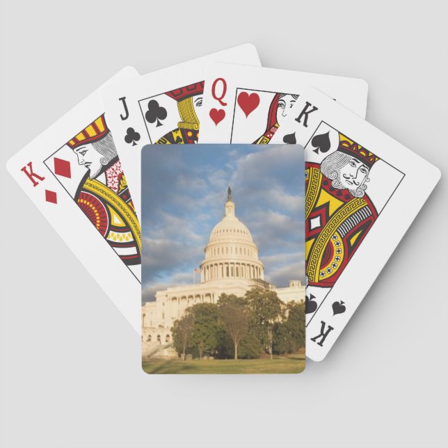 USA, Washington DC, Capitol building Playing Cards (Back)