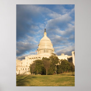 USA, Washington DC, Capitol building Poster